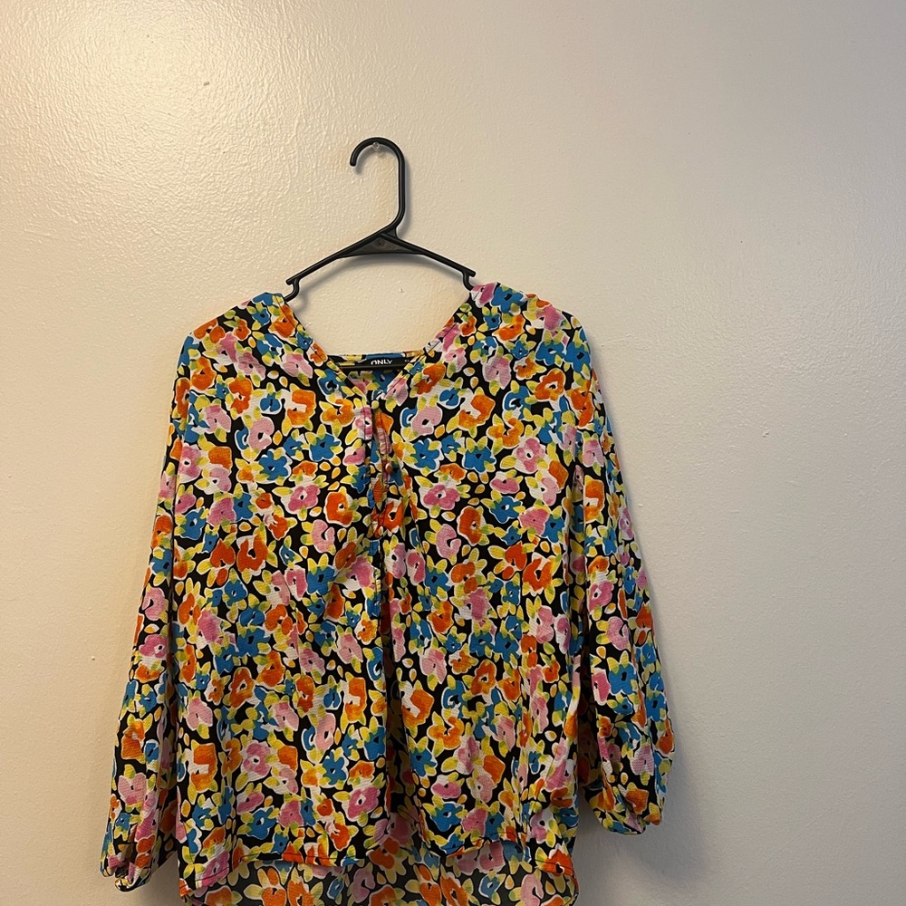 Only Multicolor Floral Blouse